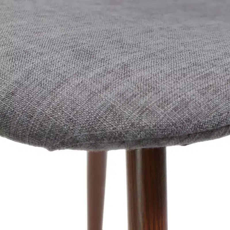 Sedie da Pranzo Imbottite Mid-Century con Struttura in Ferro, Set da 2, Stile Moderno
