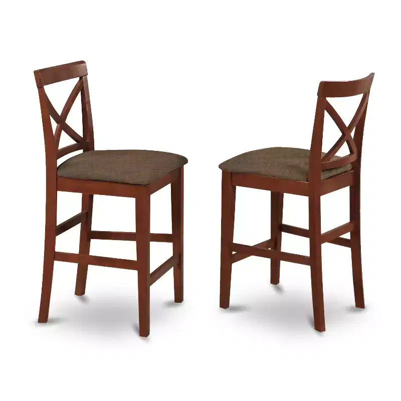 Sedia da pranzo alta da bar in tessuto di lino, sgabello da bancone per cucina e sala da pranzo