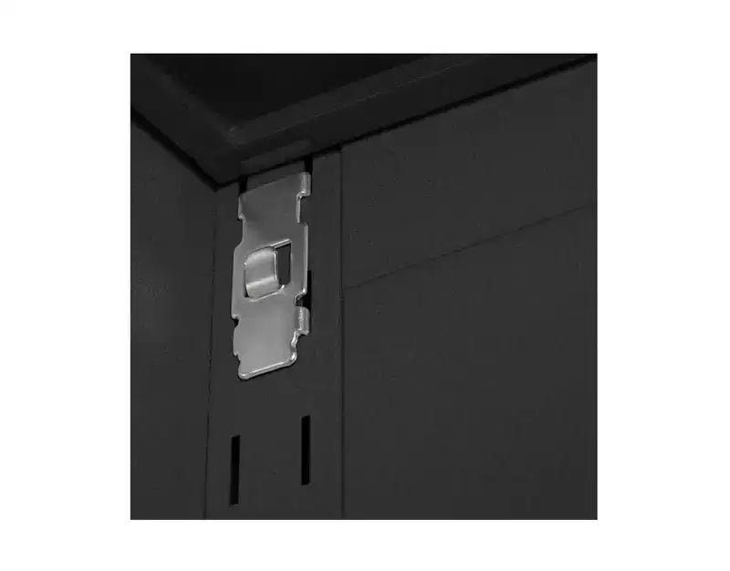 Set di 2 armadietti in acciaio per impieghi gravosi, 91x46x230 cm, Organizzazione garage e casa