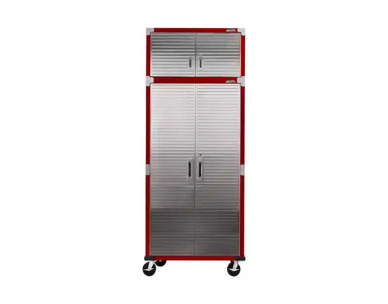 Set di 2 armadietti in acciaio per impieghi gravosi, 91x46x230 cm, Organizzazione garage e casa