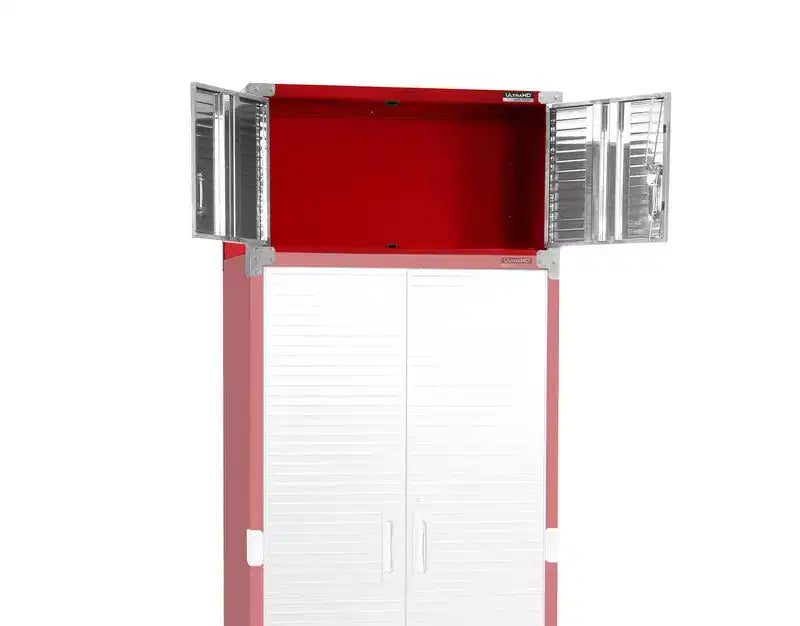 Set di 2 armadietti in acciaio per impieghi gravosi, 91x46x230 cm, Organizzazione garage e casa