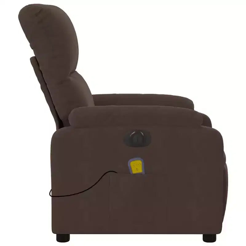 Poltrona Reclinabile Massaggiante Elettrica, Rilassamento Completo del Corpo, Poltrona Lounge Moderna per Soggiorno