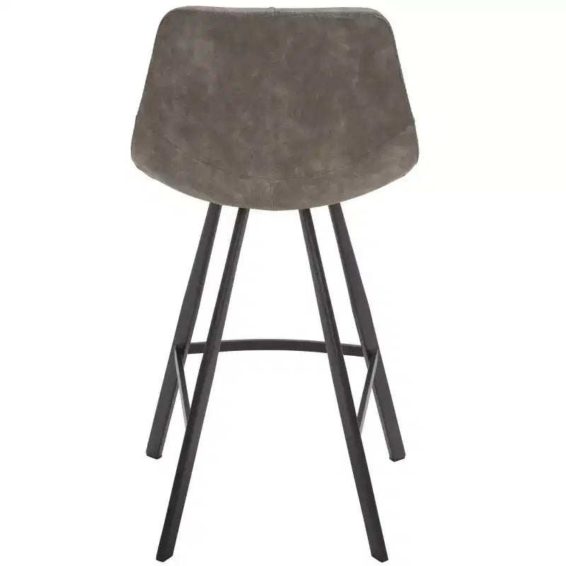 Sgabello moderno da banco con sedile imbottito, elegante sedia da bar per cucina e sala da pranzo
