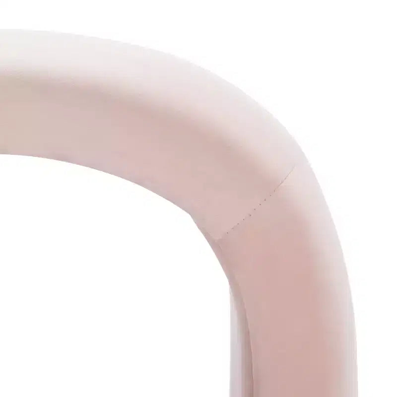 Pouf imbottito moderno, poggiapiedi imbottito e seduta extra per soggiorno e camera da letto