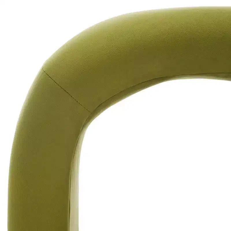 Pouf imbottito moderno, poggiapiedi imbottito e seduta extra per soggiorno e camera da letto