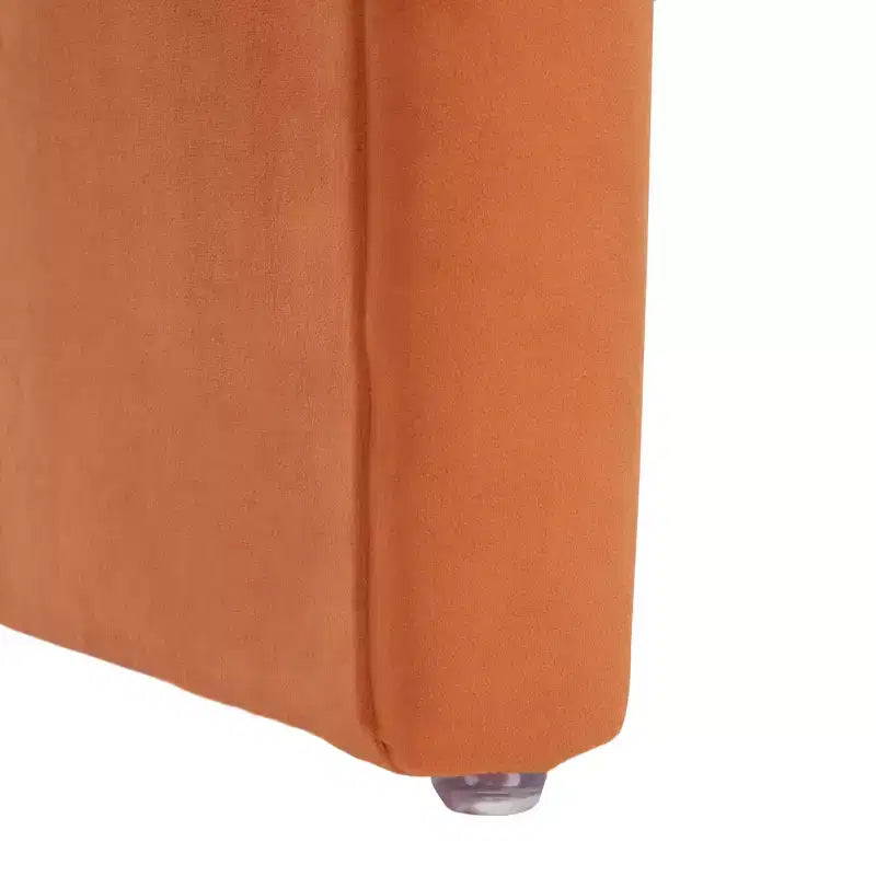 Pouf imbottito moderno, poggiapiedi imbottito e seduta extra per soggiorno e camera da letto