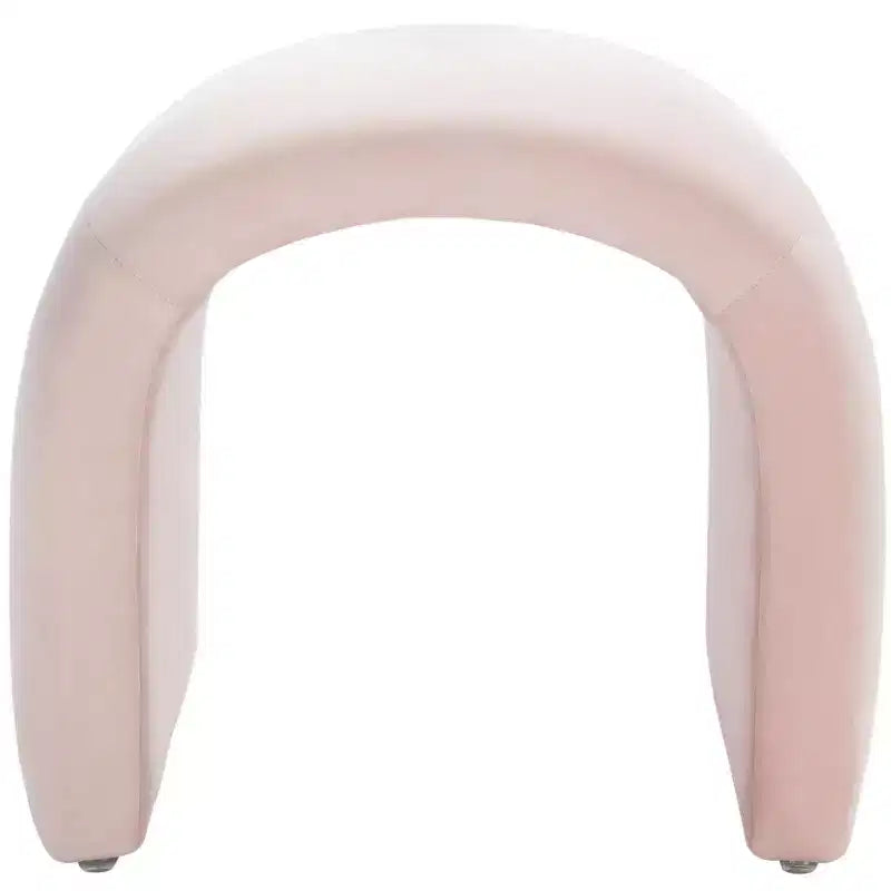 Pouf imbottito moderno, poggiapiedi imbottito e seduta extra per soggiorno e camera da letto