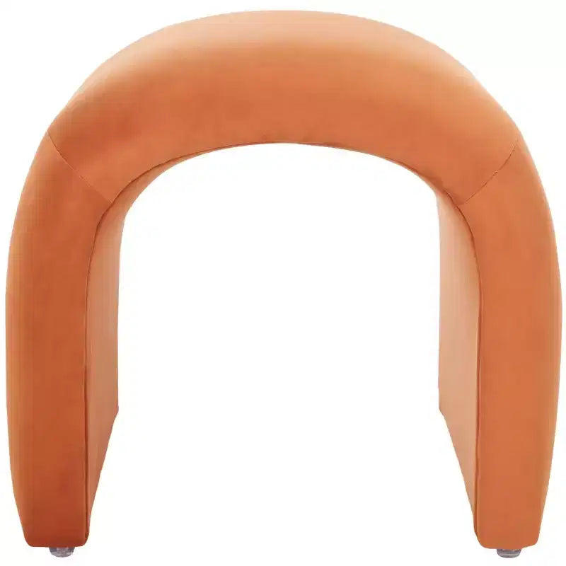 Pouf imbottito moderno, poggiapiedi imbottito e seduta extra per soggiorno e camera da letto
