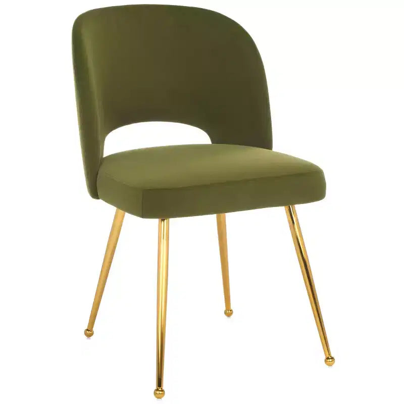 Sedia da pranzo imbottita, stile moderno, seduta confortevole per casa e sala da pranzo
