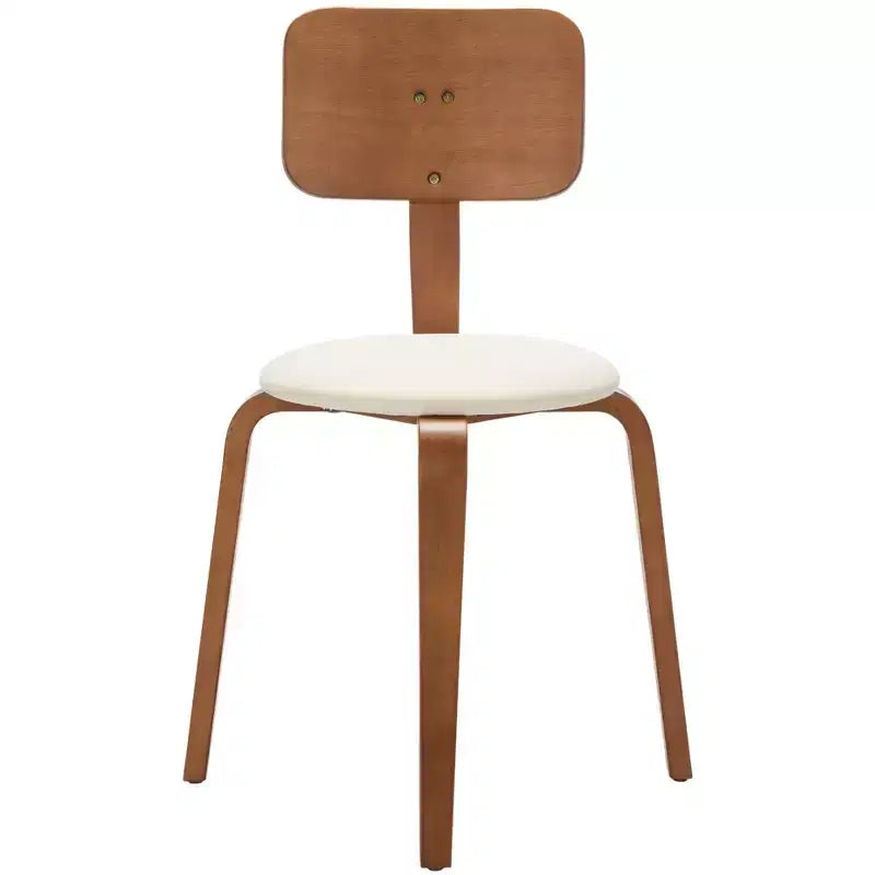 Sedie da pranzo imbottite impilabili, set da 2, stile moderno per casa e ufficio