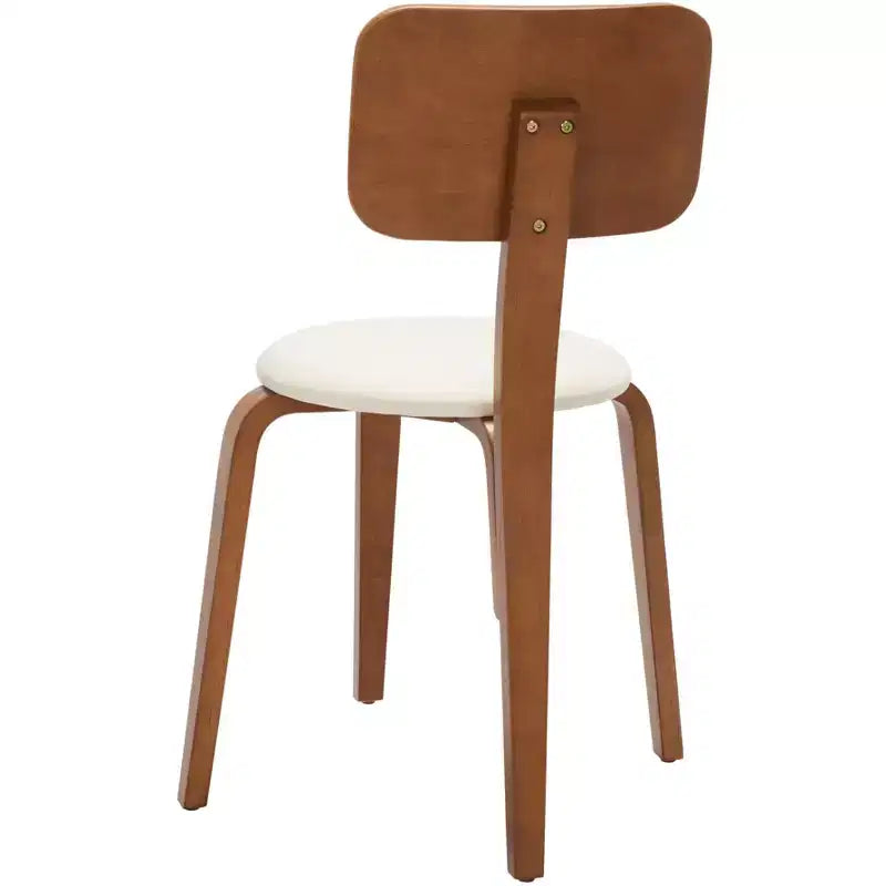 Sedie da pranzo imbottite impilabili, set da 2, stile moderno per casa e ufficio
