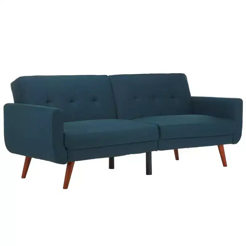 Divano Letto Futon Pieghevole, Salvaspazio Trasformabile, Design Moderno per Soggiorno