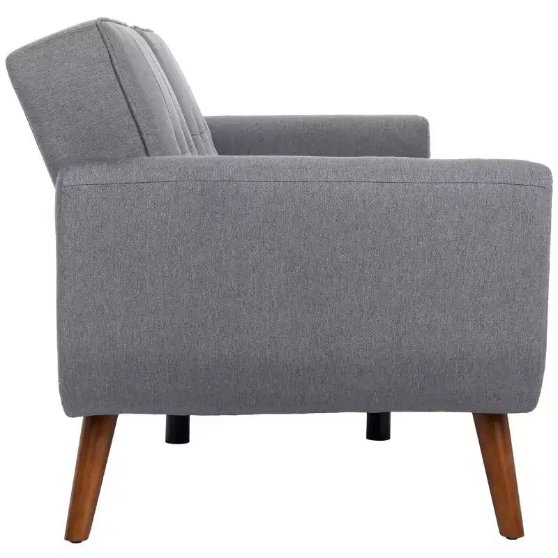 Divano Letto Futon Pieghevole, Salvaspazio Trasformabile, Design Moderno per Soggiorno