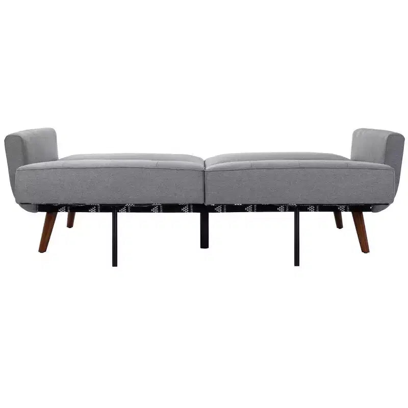 Divano Letto Futon Pieghevole, Salvaspazio Trasformabile, Design Moderno per Soggiorno