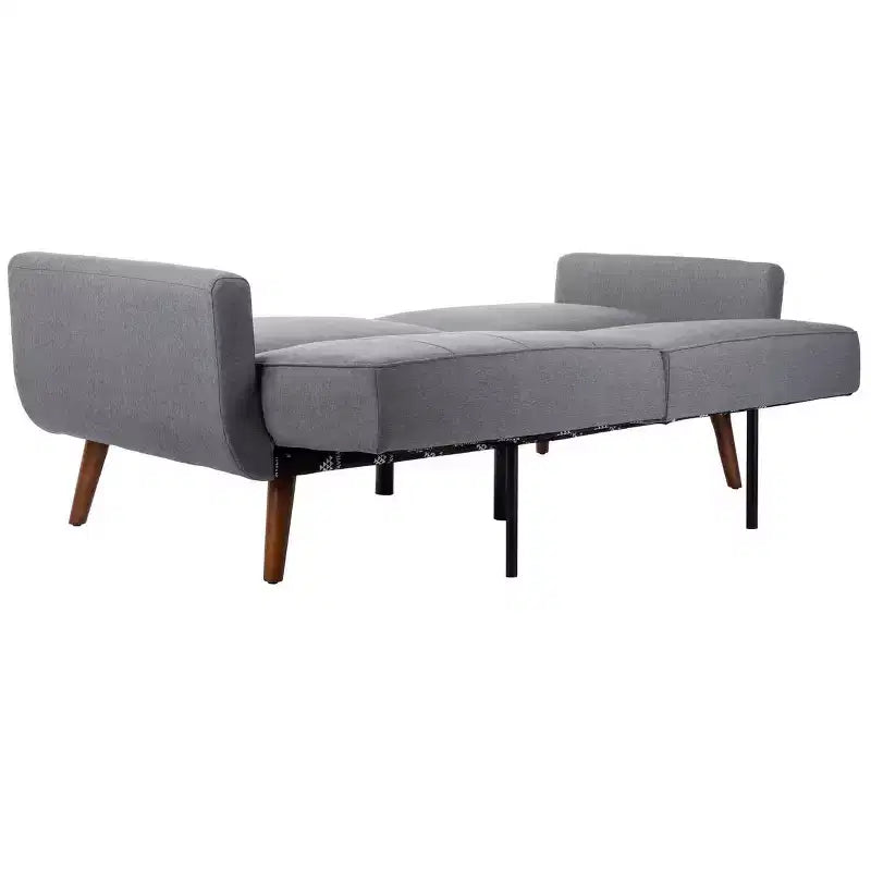 Divano Letto Futon Pieghevole, Salvaspazio Trasformabile, Design Moderno per Soggiorno