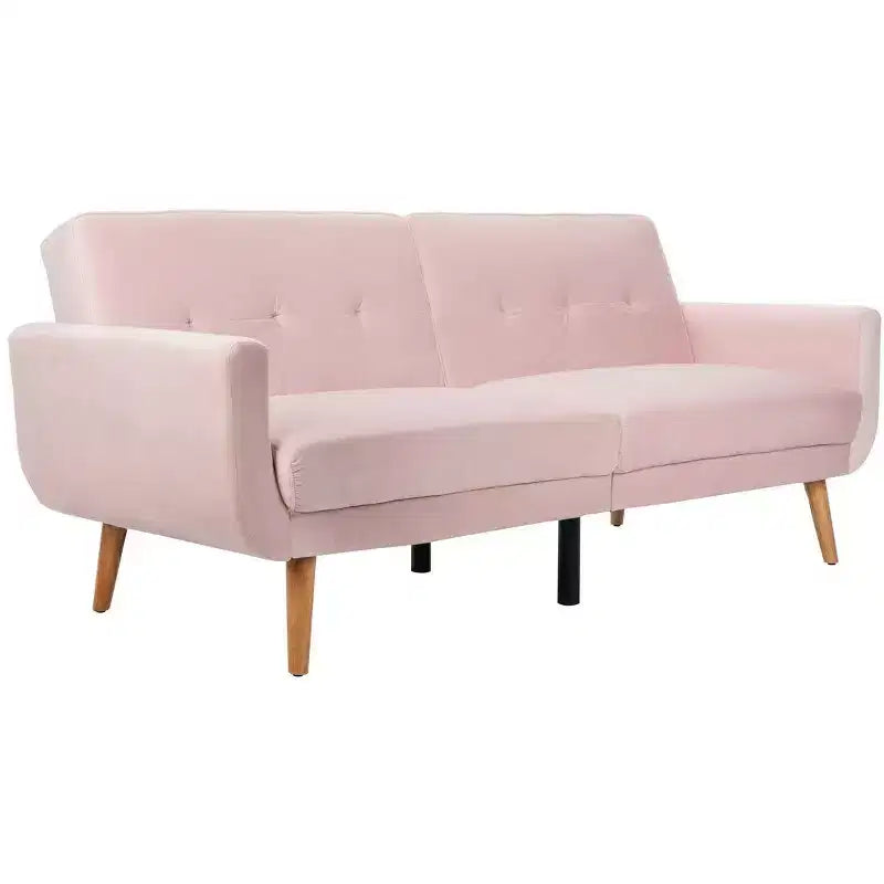 Divano Letto Futon Pieghevole, Salvaspazio Trasformabile, Design Moderno per Soggiorno