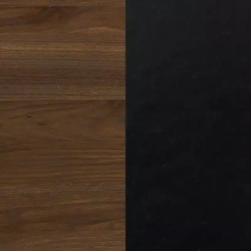 Set di 2 comodini in legno a spina di pesce, comodini moderni con contenitore per la camera da letto